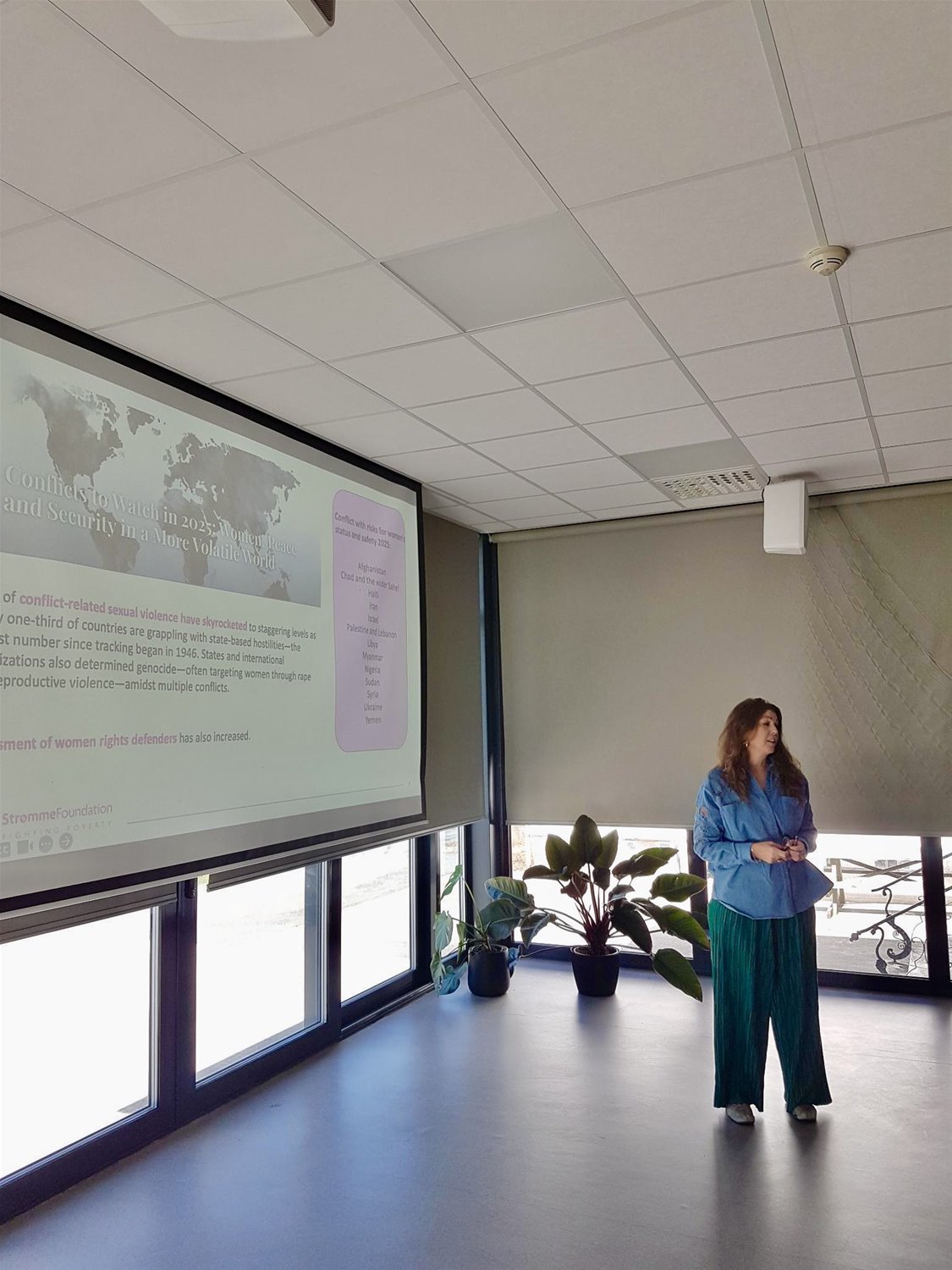 kristin-tonnesen-har-presentasjon