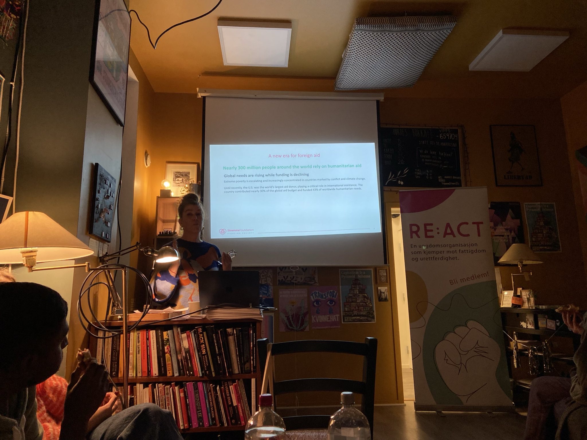 Kristin Tønnesen fra Strømmestiftelsen snakker om bistandskutt i Uganda